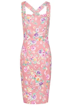 Holly Floral Wiggle Dress -EliteCloset Sales Store 1674578017557201