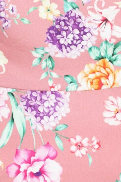 Holly Floral Wiggle Dress -EliteCloset Sales Store 1674578017557202