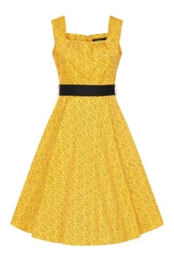 Patricia Polka Dot Swing Dress -EliteCloset Sales Store 1674578348547201