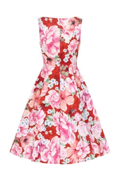 Charlie Floral Swing Dress In Plus Size -EliteCloset Sales Store 1674578498543203