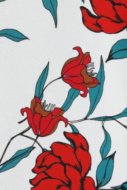 Della Floral Swing Dress -EliteCloset Sales Store 1674578553542204