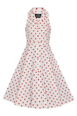 Georgia Polka Dot Swing Dress 8 Georgia Polka Dot Swing Dress -EliteCloset Sales Store 1674578692539201