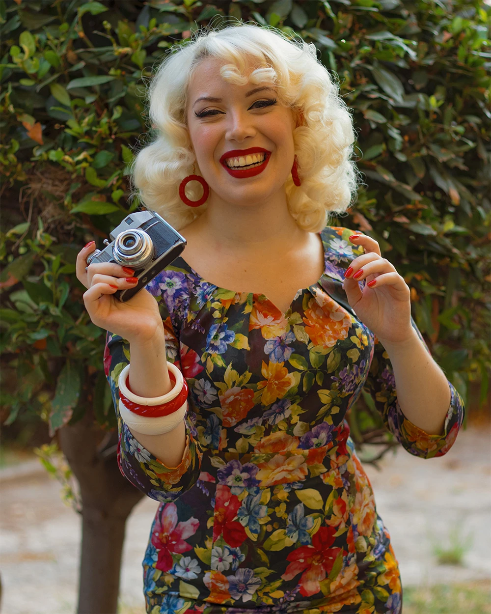 Sarah Floral Wiggle Dress 3 Sarah Floral Wiggle Dress - Image 3