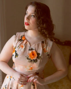 Casandra Floral Swing Dress -EliteCloset Sales Store 1686219244p6