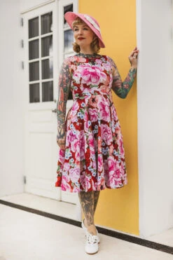 Charlie Floral Swing Dress -EliteCloset Sales Store 16862198422U8A1256 Edit