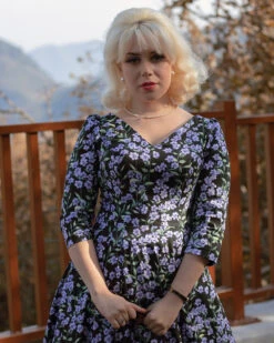 Aoife Floral Swing Dress -EliteCloset Sales Store 1686220066lil26