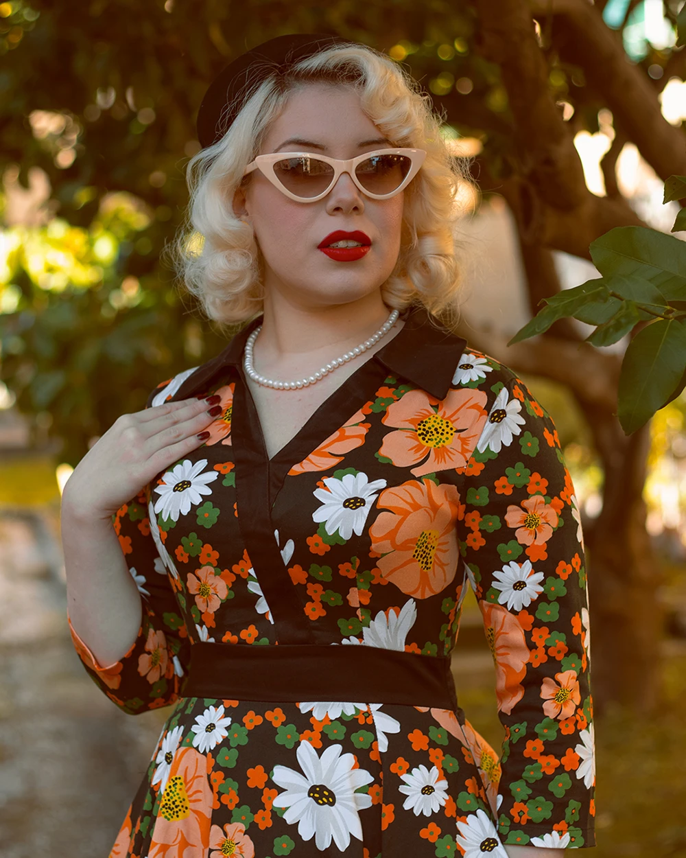 Tessa Floral Swing Dress 8 Tessa Floral Swing Dress - Image 8