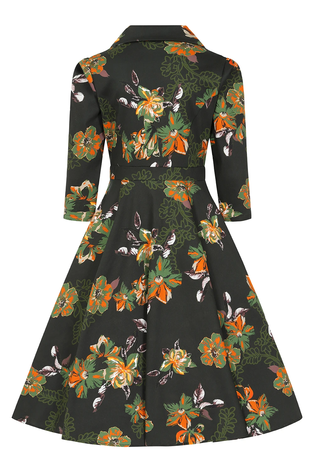 Gina Floral Swing Dress 4 Gina Floral Swing Dress - Image 4