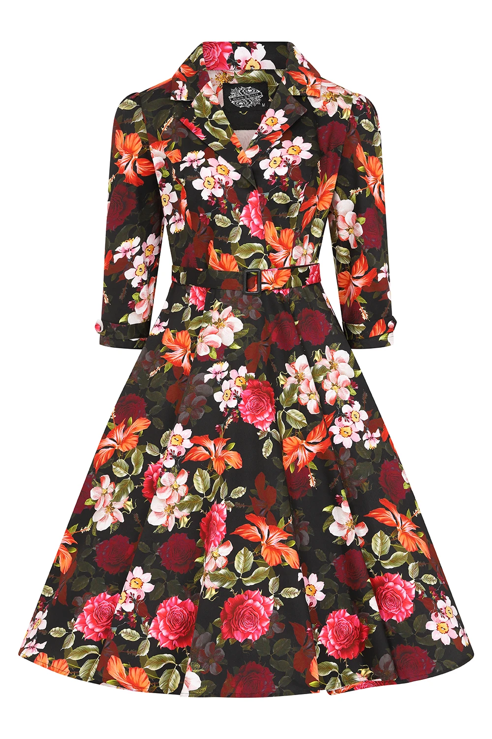 Kali Floral Swing Dress 3 Kali Floral Swing Dress - Image 3