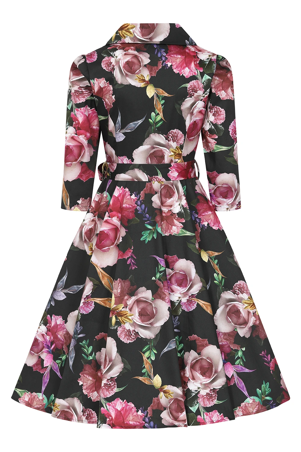 Danny Floral Swing Dress 4 Danny Floral Swing Dress - Image 4