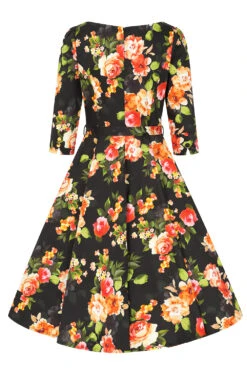Brielle Floral Swing Dress -EliteCloset Sales Store 1690368919647203