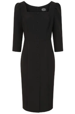 Mariana Black Wiggle Dress 8 Mariana Black Wiggle Dress -EliteCloset Sales Store 1690370180652201