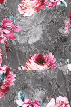 Harriet Floral Swing Dress In Extended Sizing 12 Harriet Floral Swing Dress In Extended Sizing -EliteCloset Sales Store 1690382149666202