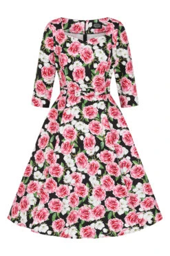 Dana Floral Swing Dress -EliteCloset Sales Store 1690822242683201