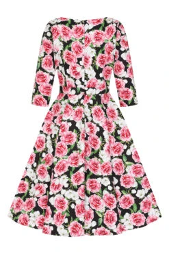 Dana Floral Swing Dress -EliteCloset Sales Store 1690822242683203