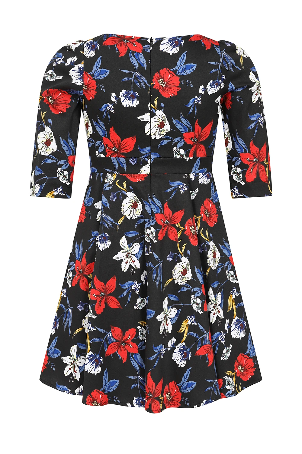 Milly Floral Swing Dress In Kids 3 Milly Floral Swing Dress In Kids - Image 3