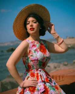 Casey Floral Swing Dress -EliteCloset Sales Store 16915042851.1