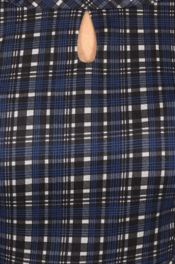 Anna Check Swing Dress -EliteCloset Sales Store 1697200622636203