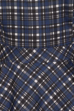 Anna Check Swing Dress -EliteCloset Sales Store 1697200643636202