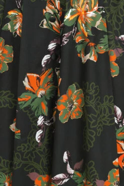 Gina Floral Swing Dress 14 Gina Floral Swing Dress -EliteCloset Sales Store 1697200766637204