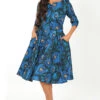 Delaney Floral Swing Dress