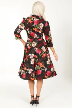Kali Floral Swing Dress 8 Kali Floral Swing Dress -EliteCloset Sales Store 1697212266641202