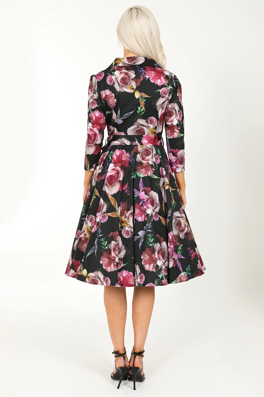 Danny Floral Swing Dress 2 Danny Floral Swing Dress - Image 2
