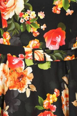 Brielle Floral Swing Dress -EliteCloset Sales Store 1697214028647204