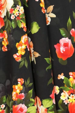 Brielle Floral Swing Dress -EliteCloset Sales Store 1697214028647205