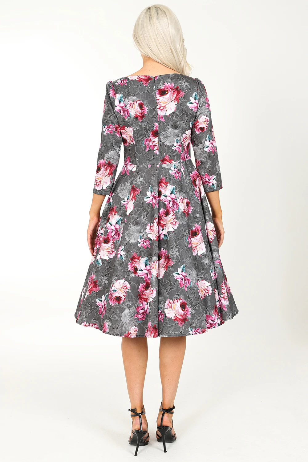 Harriet Floral Swing Dress 2 Harriet Floral Swing Dress - Image 2