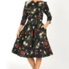 Leia Floral Swing Dress