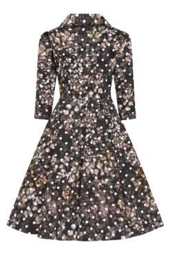 Skylar Polka Dot Swing Dress -EliteCloset Sales Store 1697215012670203