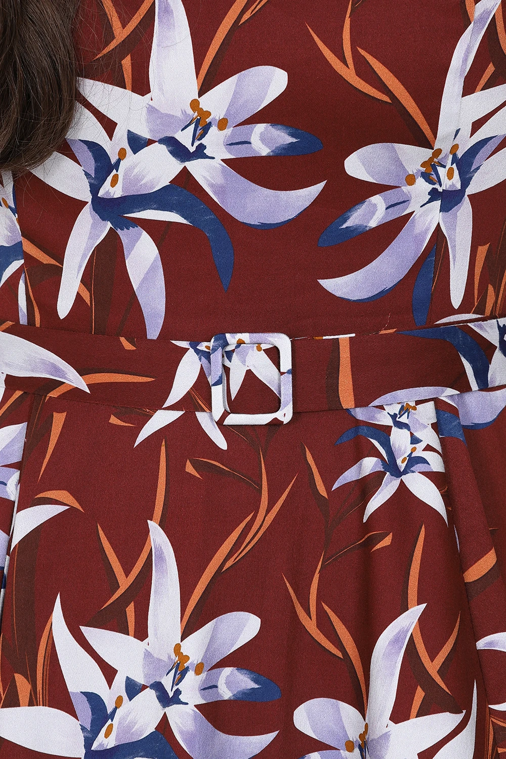 Maria Floral Swing Dress 6 Maria Floral Swing Dress - Image 6