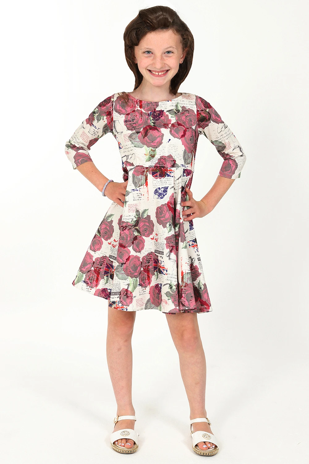 Tilly Tea Party Swing Dress In Kids