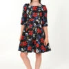 Milly Floral Swing Dress In Kids