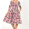Dana Floral Swing Dress