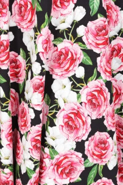 Dana Floral Swing Dress -EliteCloset Sales Store 1697215952683204