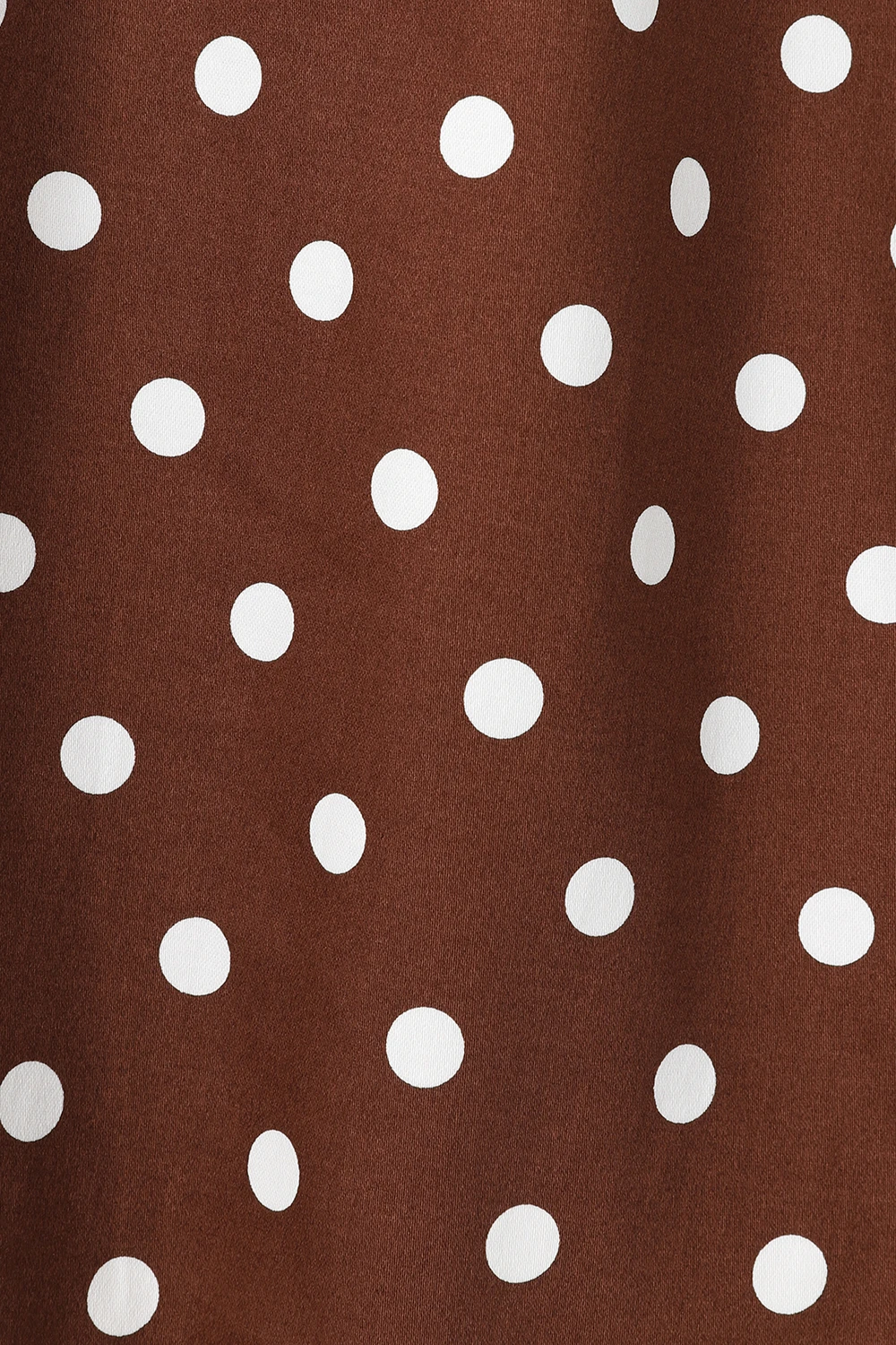 Milana Polka Dot Swing Dress In Brown 7 Milana Polka Dot Swing Dress In Brown - Image 7